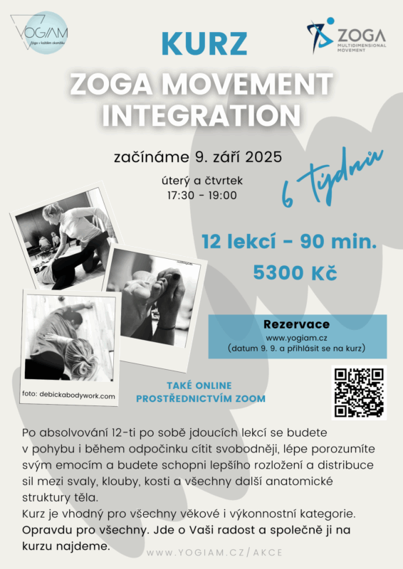 ZOGA MOVEMENT kurz 12 lekcí - podzim 2025
