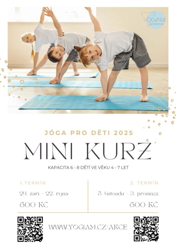 Jóga pro děti 4-7 let, PODZIMNÍ MINI KURZY
